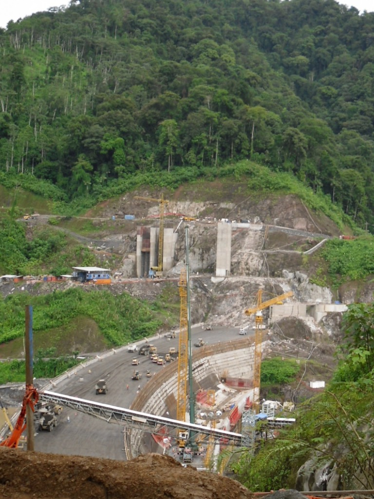 Chan 75 dam under construction 2010